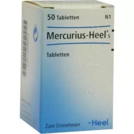 MERCURIUS HEEL Comprimidos S, 50 uds
