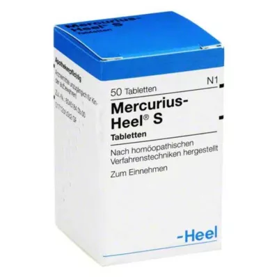 MERCURIUS HEEL Comprimidos S, 50 uds