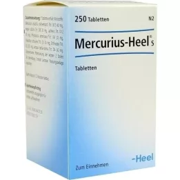MERCURIUS HEEL Pastillas S, 250 uds