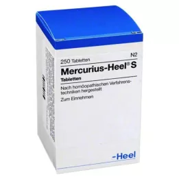 MERCURIUS HEEL Pastillas S, 250 uds