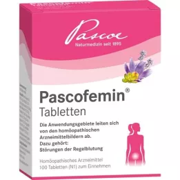 PASCOFEMIN Comprimidos, 100 uds