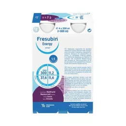 FRESUBIN ENERGY DRINK Botella de frutas del bosque, 4X200 ml