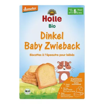 HOLLE Galleta de espelta ecológica, 200 g HOLLE Galleta de espelta ecológica, 200 g