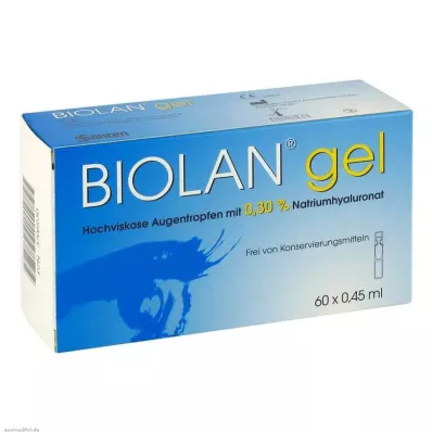 BIOLAN Colirio en gel, 60X0,45 ml