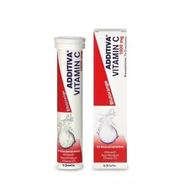 ADDITIVA Vitamina C Naranja sanguina Comprimidos efervescentes, 20 uds
