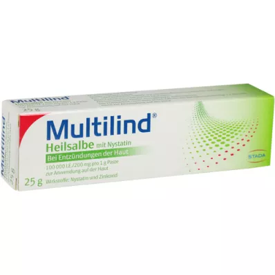 MULTILIND Pomada con nistatina y óxido de zinc, 25 g