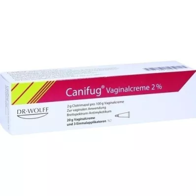 CANIFUG Crema vaginal 2% w. 3 aplicaciones, 20 g