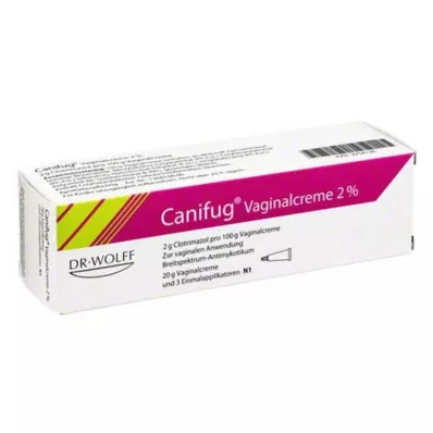 CANIFUG Crema vaginal 2% w. 3 aplicaciones, 20 g