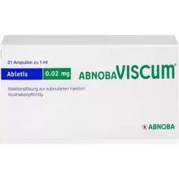 ABNOBAVISCUM Abietis 0,02 mg ampollas, 21 uds