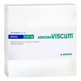 ABNOBAVISCUM Abietis 0,02 mg ampollas, 48 uds