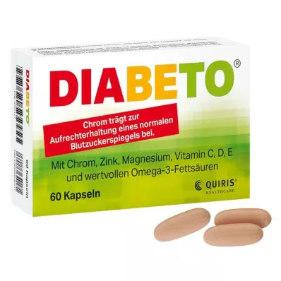 DIABETO Cápsulas, 60 uds