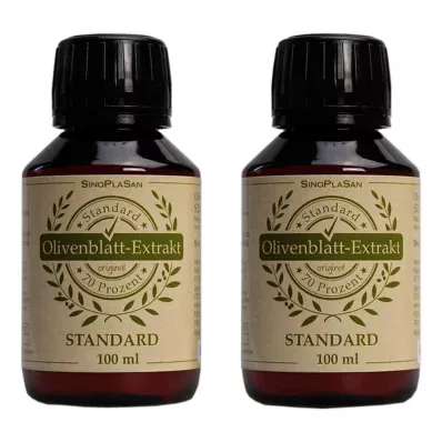 OLIVENBLATT-Extracto líquido envase doble, 2X100 ml
