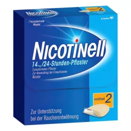 NICOTINELL 14 mg/24 horas parche 35mg, 7 piezas