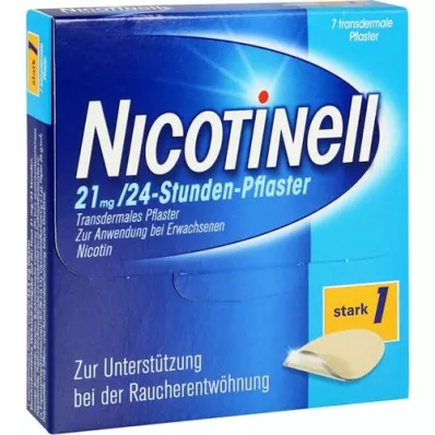 NICOTINELL Parche de 21 mg/24 horas 52,5 mg, 7 uds