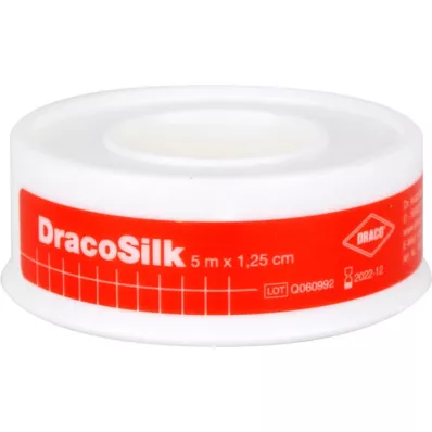 DRACOSILK Rollo de yeso 1,25 cmx5 m, 1 ud