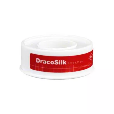 DRACOSILK Rollo de yeso 1,25 cmx5 m, 1 ud