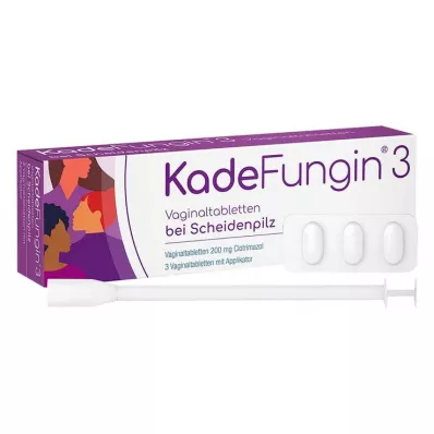 KADEFUNGIN 3 comprimidos vaginales, 3 uds