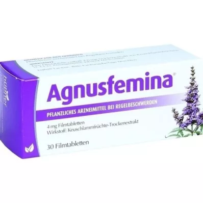 AGNUSFEMINA 4 mg comprimidos recubiertos con película, 30 uds