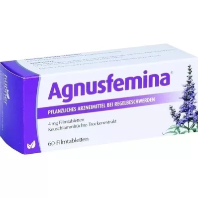 AGNUSFEMINA 4 mg comprimidos recubiertos con película, 60 uds
