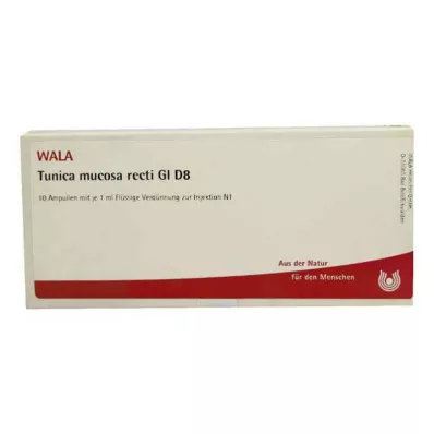 Tunica mucosa recti Gl D8 ampollas (10x1 ml) Tunica mucosa recti Gl D8 ampollas (10x1 ml)