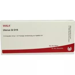 UTERUS GL D 15 Ampollas, 10X1 ml