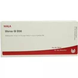 UTERUS GL D 30 Ampollas, 10X1 ml