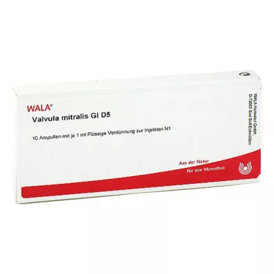 VALVULA mitralis GL D 5 ampollas, 10X1 ml