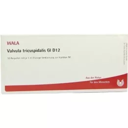 VALVULA tricuspidalis GL D 12 ampollas, 10X1 ml