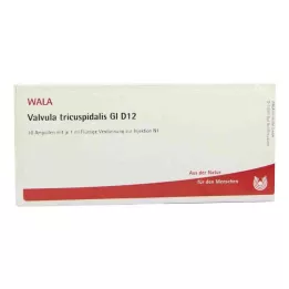 VALVULA tricuspidalis GL D 12 ampollas, 10X1 ml