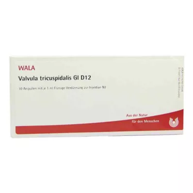VALVULA tricuspidalis GL D 12 ampollas, 10X1 ml VALVULA tricuspidalis GL D 12 ampollas, 10X1 ml