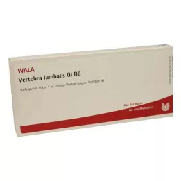 VERTEBRA lumbalis GL D 6 ampollas, 10X1 ml