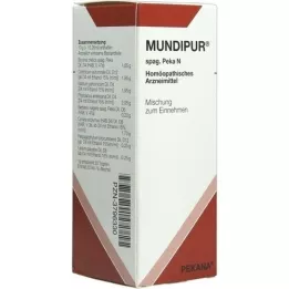 MUNDIPUR spag.peka N gotas, 150 ml