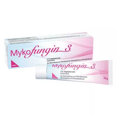 Mykofungin 3 crema vaginal 2%, 20 g