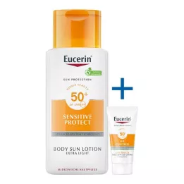 EUCERIN Loción solar extra ligera LSF 50, 150 ml
