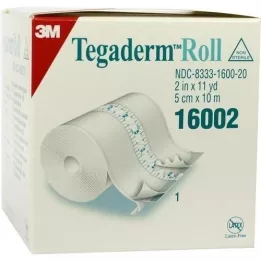 TEGADERM 3M escayola 5 cmx10 m rollo 16002, 1 ud