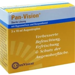 PAN-VISION Gotas para los ojos, 3X10 ml