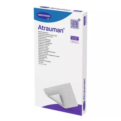 ATRAUMAN Compresas estériles de 10x20 cm, 30 uds