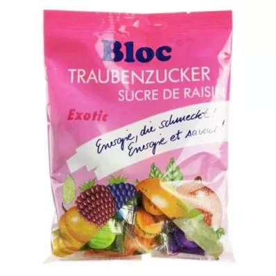 Bloc Dextrosa Bolsa Exótica, 75 g Bloc Dextrosa Bolsa Exótica, 75 g