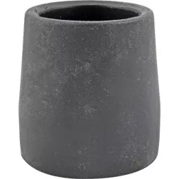 KRÜCKENKAPSEL Insertos de acero negro de 28 mm para andadores, 1 ud