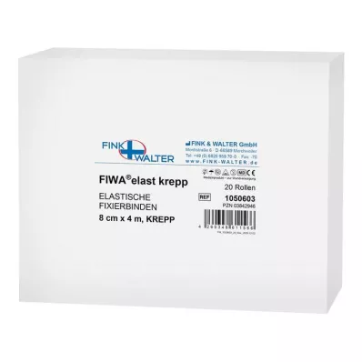 FIXIERBINDE elástico de malla ancha 8 cmx4 m, 20 uds