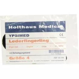 LEDERFINGERLING YPSIMED talla 4, 1 ud