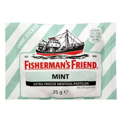 FISHERMANS FRIEND pastillas de menta sin azúcar, 25 g
