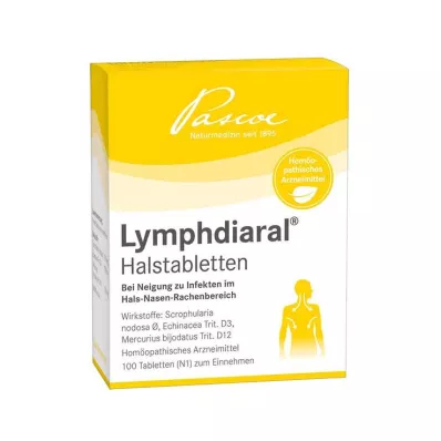 Pastillas para la garganta linfdiaral, 100 piezas Pastillas para la garganta linfdiaral, 100 piezas