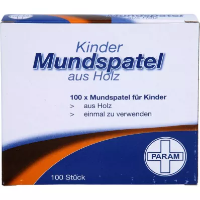 MUNDSPATEL Madera para niños, 100 uds