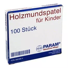MUNDSPATEL Madera para niños, 100 uds