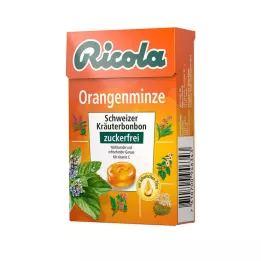 RICOLA o.Z.Box Caramelos de menta y naranja, 50 g