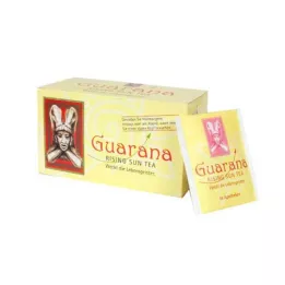 GUARANA RISING Bolsita de Sun Tea, 20 unidades