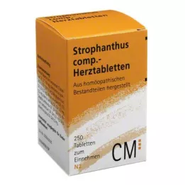 STROPHANTHUS COMP.Pastillas para el corazón, 250 unidades