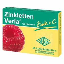 ZINKLETTEN Pastillas de frambuesa Verla, 50 Cápsulas