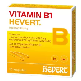 VITAMIN B1 HEVERT ampollas, 10 uds